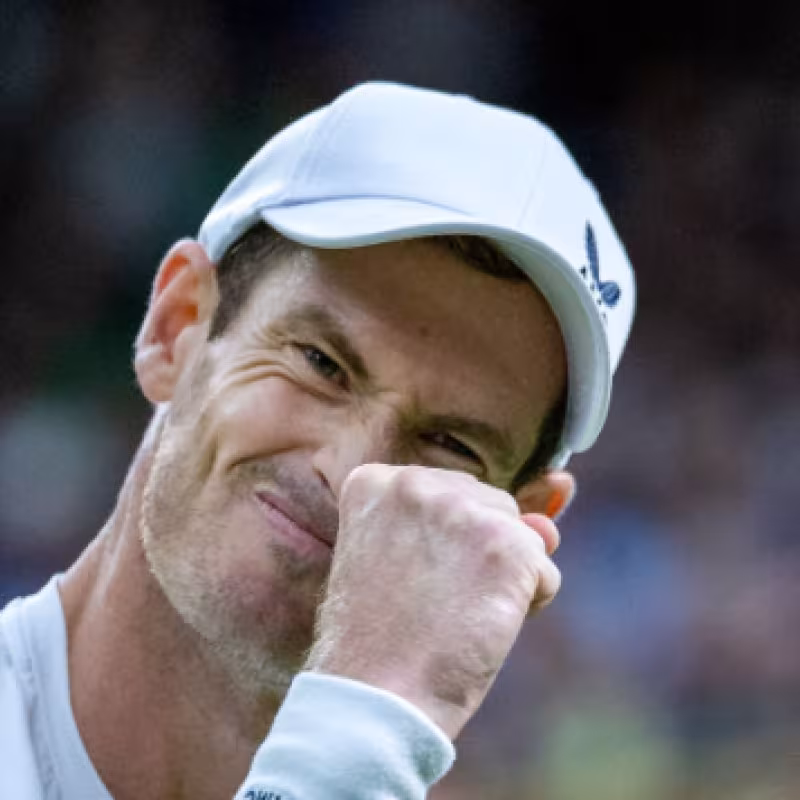 Andy Murray en Wimbledon 2023. Foto: Getty