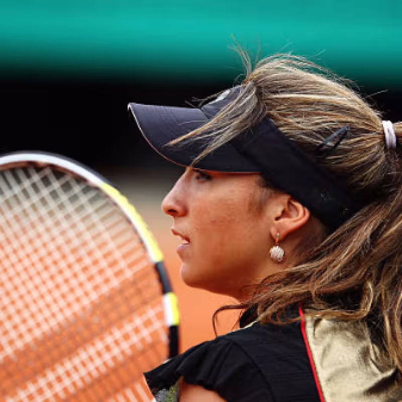 Aravane Rezai en Roland Garros 2010. Fuente: Getty