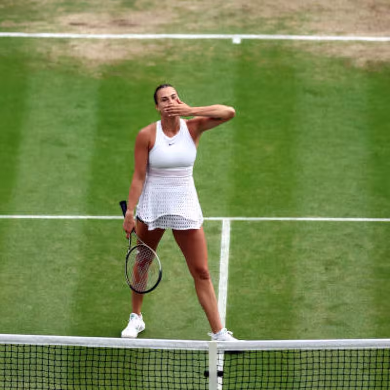Aryna Sabalenka, declaraciones semifinalista Wimbledon 2023. Foto: gettyimages