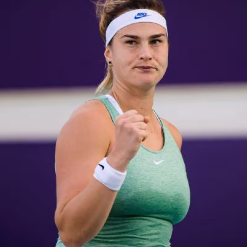 WTA Abu Dhabi. Sabalenka apabulla con su mejor versión a Sakkari