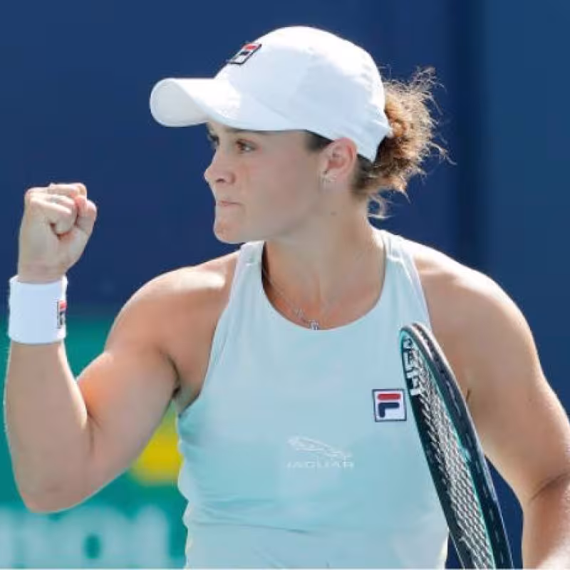 Ashleigh Barty: "Si pierdo o gano, eso no va a afectar a mi día". Foto: Getty