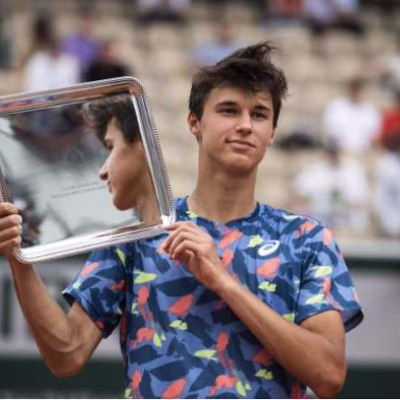 El francés ya ha entrenado con jugadores como Medvedev. Fuente: Getty