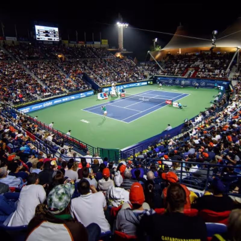 Febrero es el mes con más torneos ATP. Foto: ATPTour