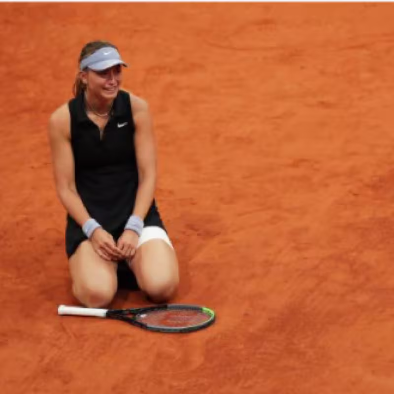 Paula Badosa celebra su pase a los cuartos. Fuente: Getty