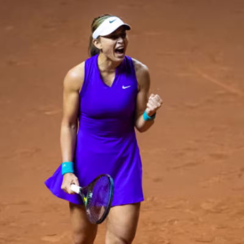 Paula Badosa. Fuente: Getty