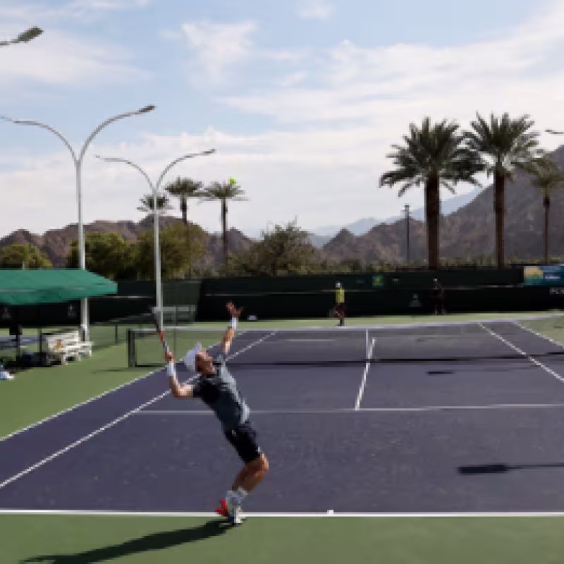 Las malas cifras de asistencia de público en Indian Wells 2021