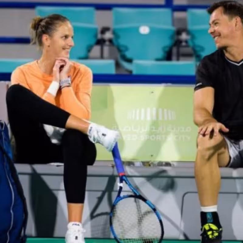 Sascha Bajin: "Pliskova tiene que intentar ser agresiva mañana"