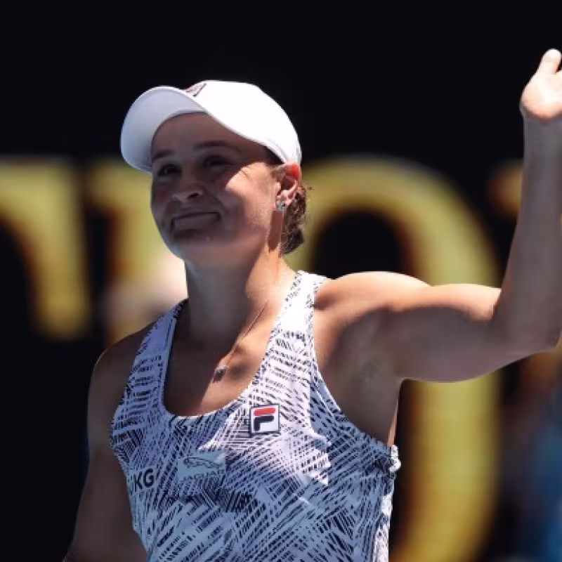 El curioso amuleto de Barty en Grand Slams: ganar a estadounidenses