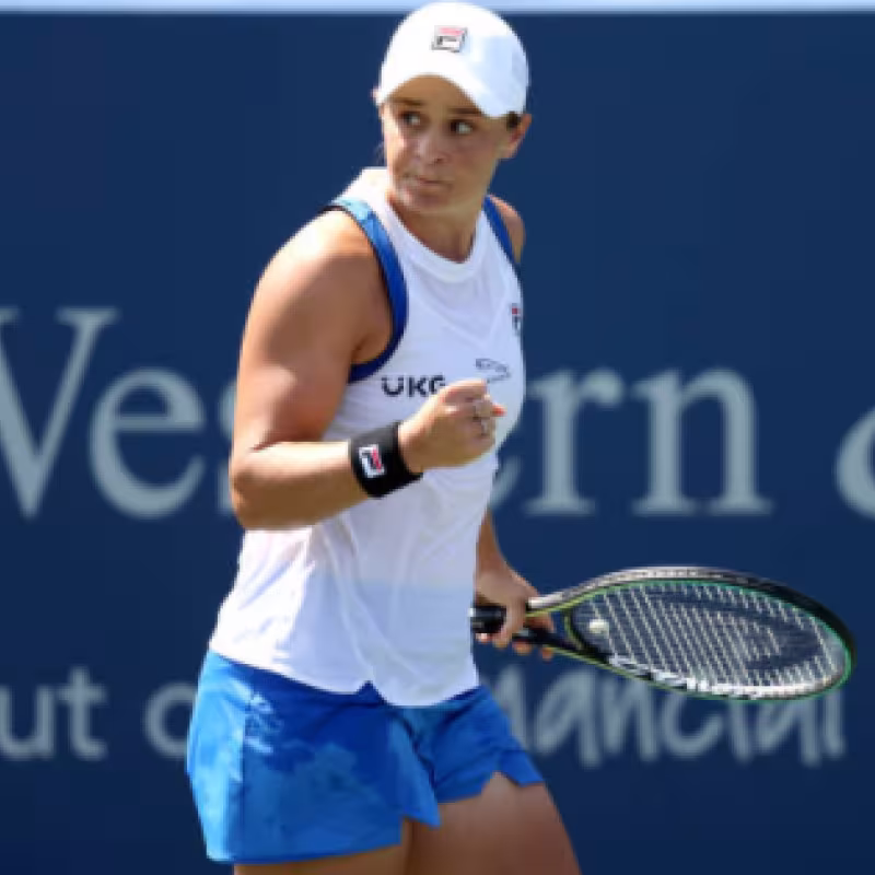 Barty: "Siento que me muevo bien y que tengo el control de la pelota"