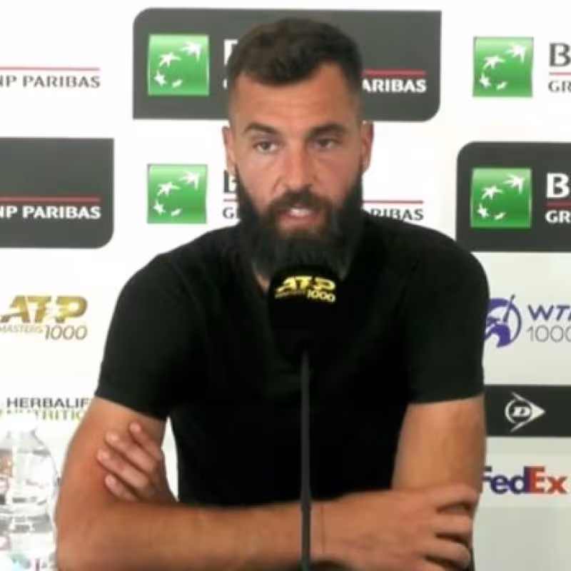 Benoit Paire, rajada tras Roma 2021. Foto: tennisactu.net
