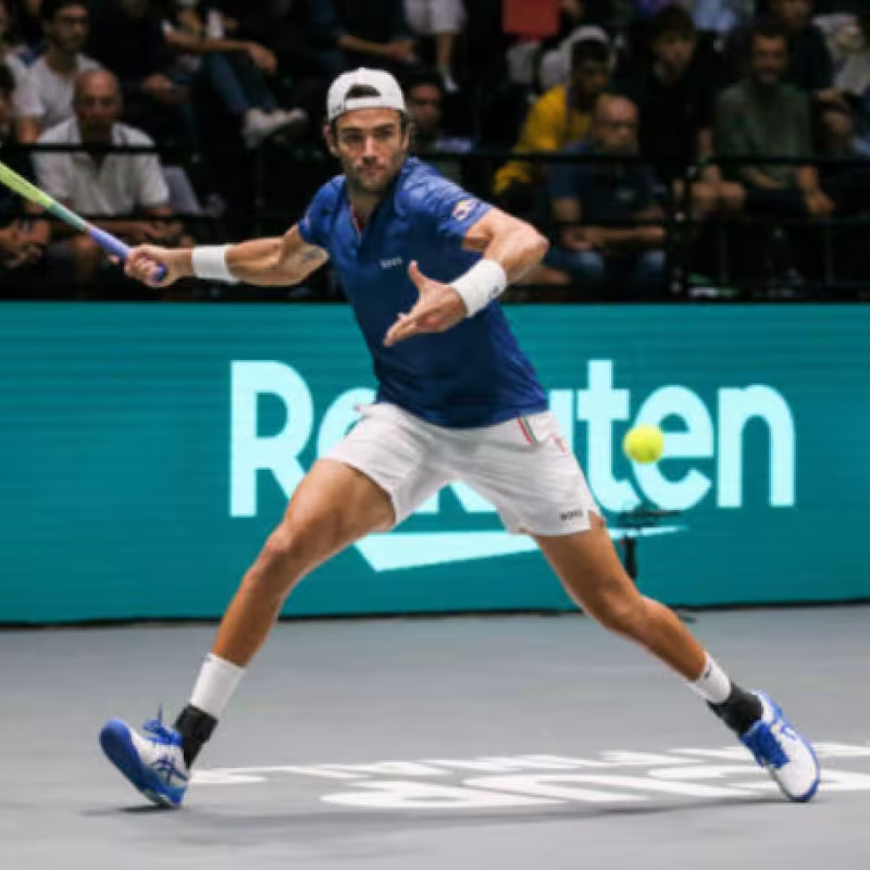 Matteo Berrettini: "Me tuve que acomodar a jugar en Italia"