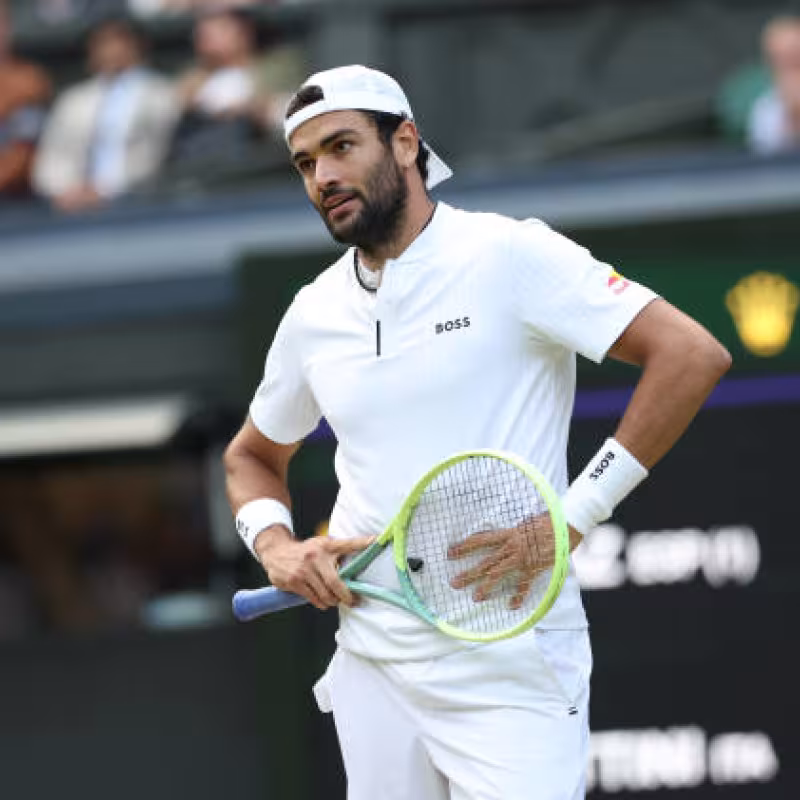 Matteo Berrettini. Fuente: Getty
