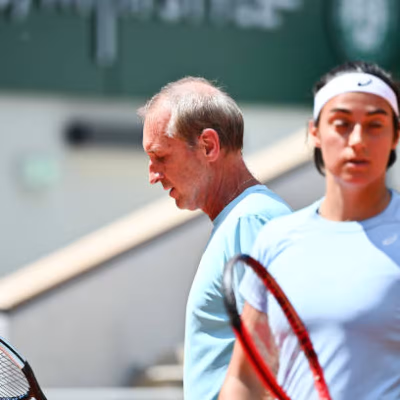 Caroline García recupera a su entrenador fetiche