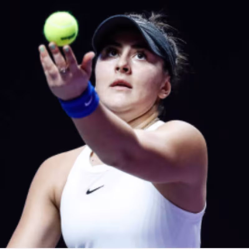 Andreescu ya entrena con la vista puesta en el Open de Australia 2021