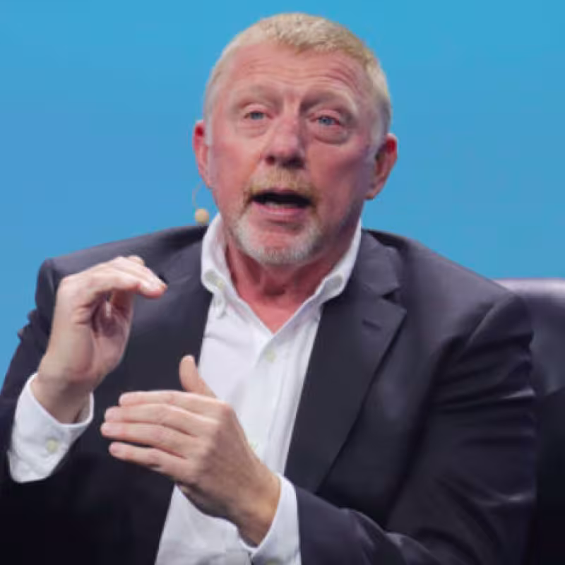Becker defiende a Djokovic: "La gente habla de él como si fuese una persona que no es". Foto: Getty