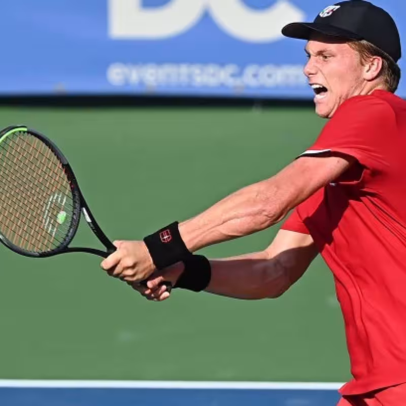 Brooksby: "No estoy sorprendido, sé que este es mi nivel de tenis"