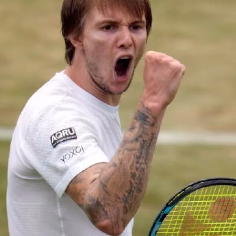Alexander Bublik: "Es genial poder ganar a un jugador como Zverev"