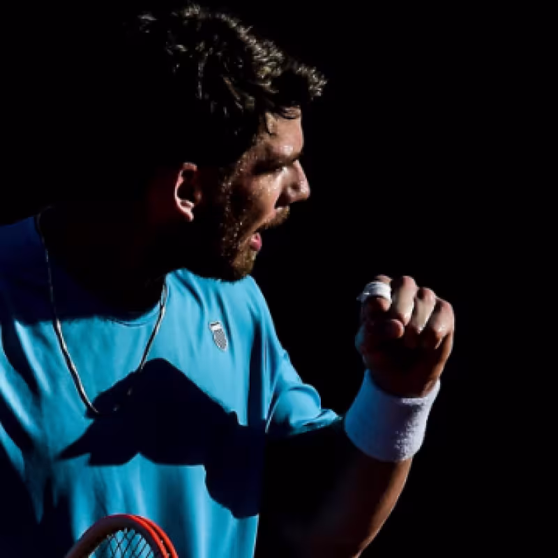 Cameron Norrie en Buenos Aires 2023. Foto: Getty