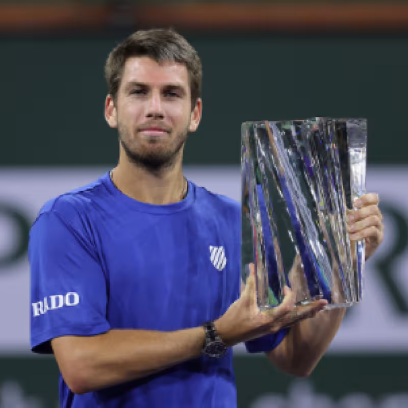 Cameron Norrie, campeón Indian Wells 2021. Foto: gettyimages