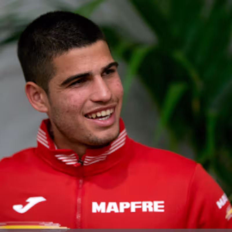Carlos Alcaraz, ganas de enfrentarme a los mejores. Foto: gettyimages