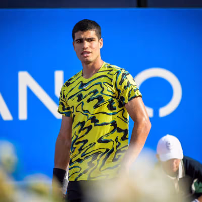 Carlos Alcaraz, cabezas de serie en Mutua Madrid Open 2023. Foto: gettyimages