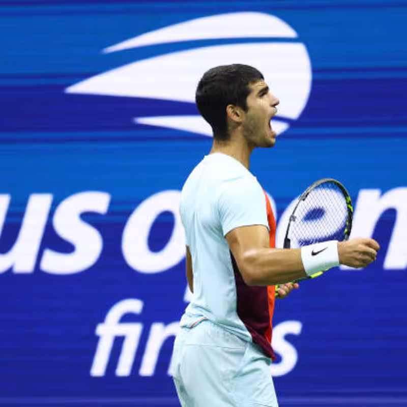 Carlos Alcaraz gana a Ruud en final del US Open 2022. Foto: gettyimages