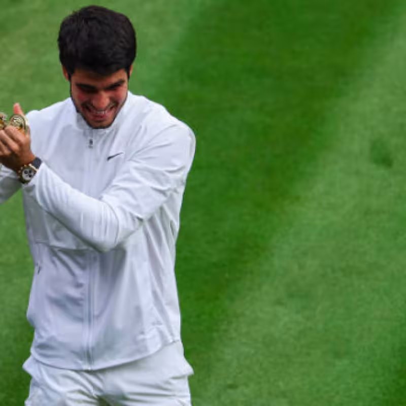 Carlos Alcaraz revela el mensaje que le mandó Rafa Nadal antes de la final de Wimbledon