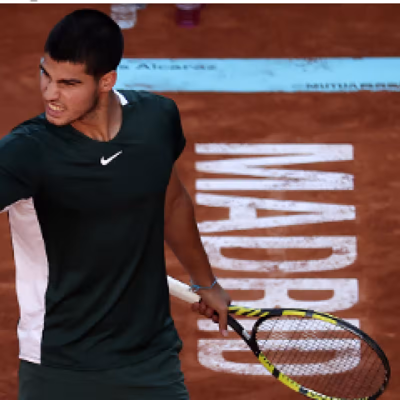 Horario y dónde ver TV y online el Carlos Alcaraz contra Alexander Zverev en la final del Mutua Madrid Open 2022