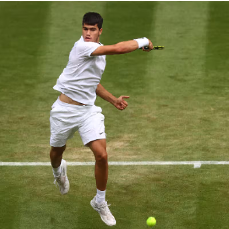 Carlos Alcaraz, ilusionante temporada. Foto: gettyimages