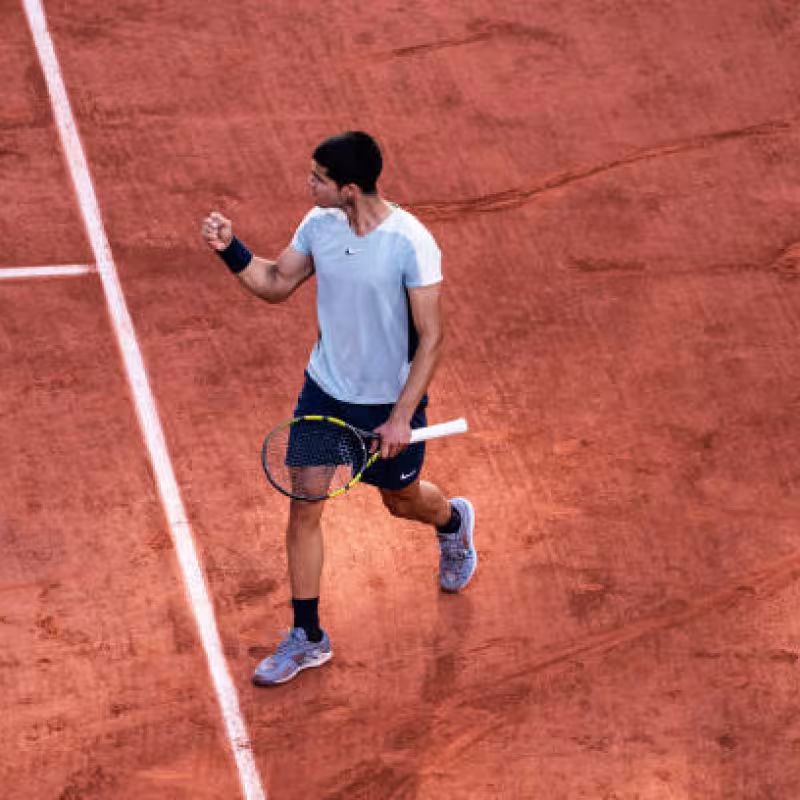 Carlos Alcaraz, inicio gira tierra batida. Foto: gettyimages