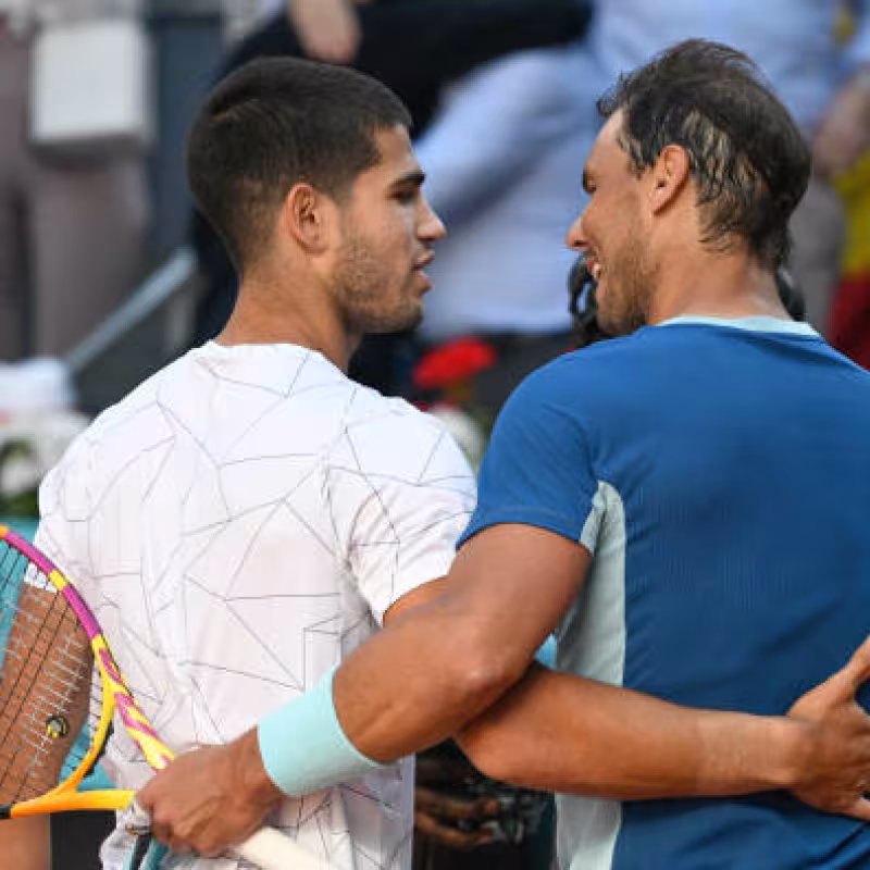 Nadal felicita a Alcaraz por su título en Indian Wells