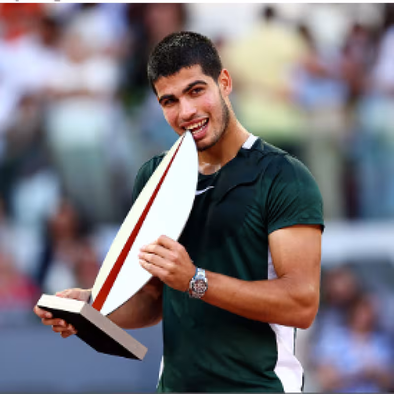 Alcaraz iguala en títulos de Masters 1000 ganados a nombres ilustres de la historia del tenis
