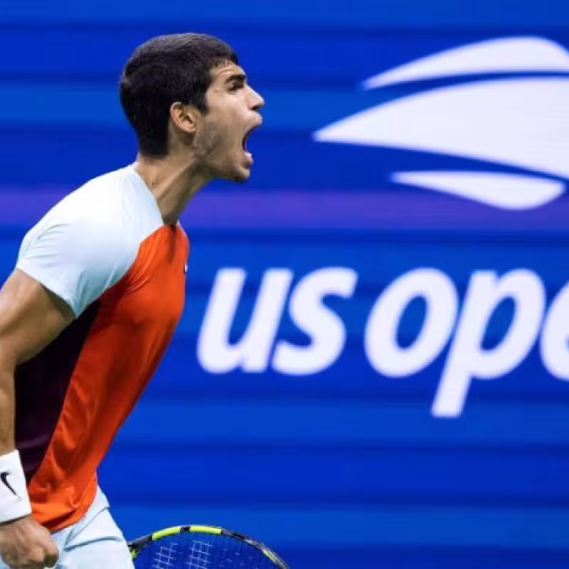 EN DIRECTO: Semifinales del US Open 2022. Carlos Alcaraz - Frances Tiafoe. Foto: Getty