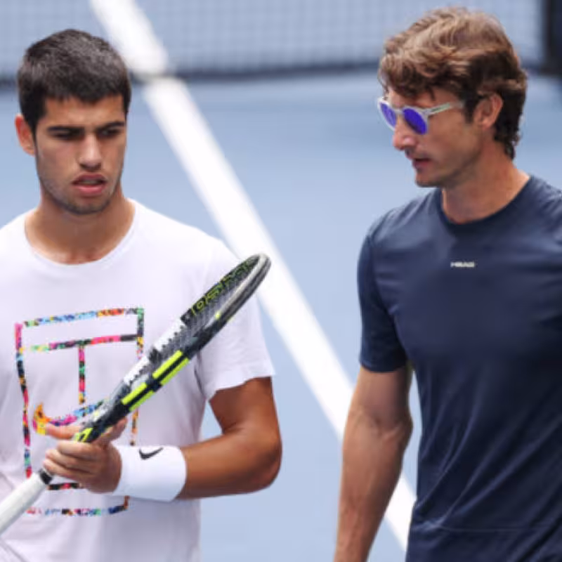 Carlos Alcaraz espera dar lo mejor de sí. Fuente: Getty.