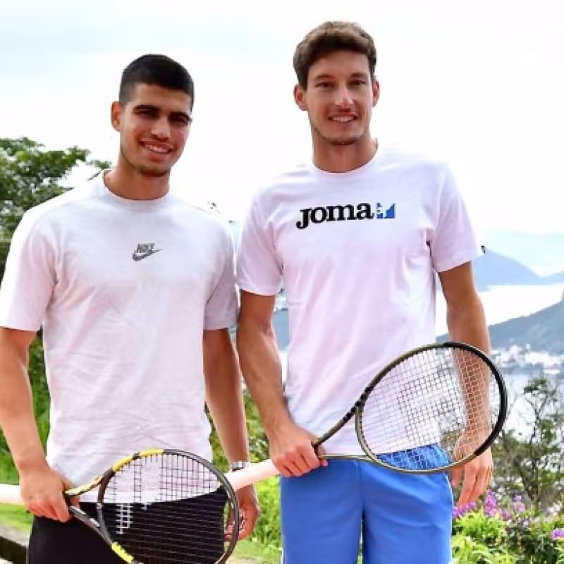 Alcaraz y Carreño, en el cuadro de dobles de Cincinnati