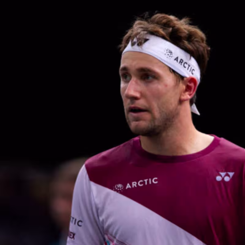 Casper Ruud en París-Bercy. Foto:Getty