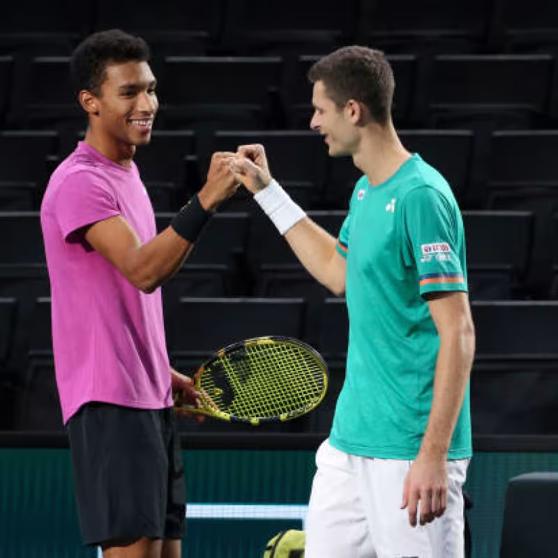 Aliassime y Hurkacz, opciones meterse ATP Finals 2022. Foto: gettyimages