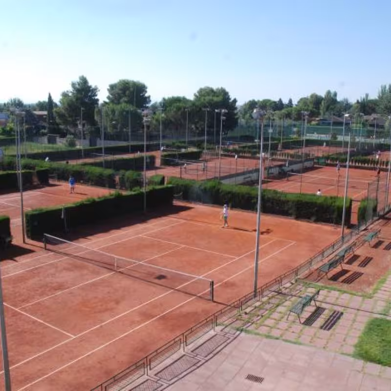 Complejo del Club de Tenis Lleida. Fuente. CT Lleida