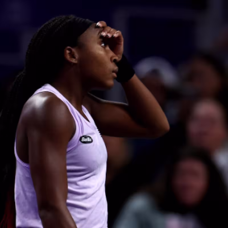 Gauff se va de las WTA Finals con las manos vacías