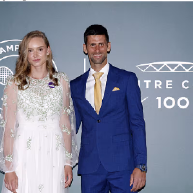 Elena Rybakina y Novak Djokovic, conclusiones Wimbledon 2022. Foto: gettyimages