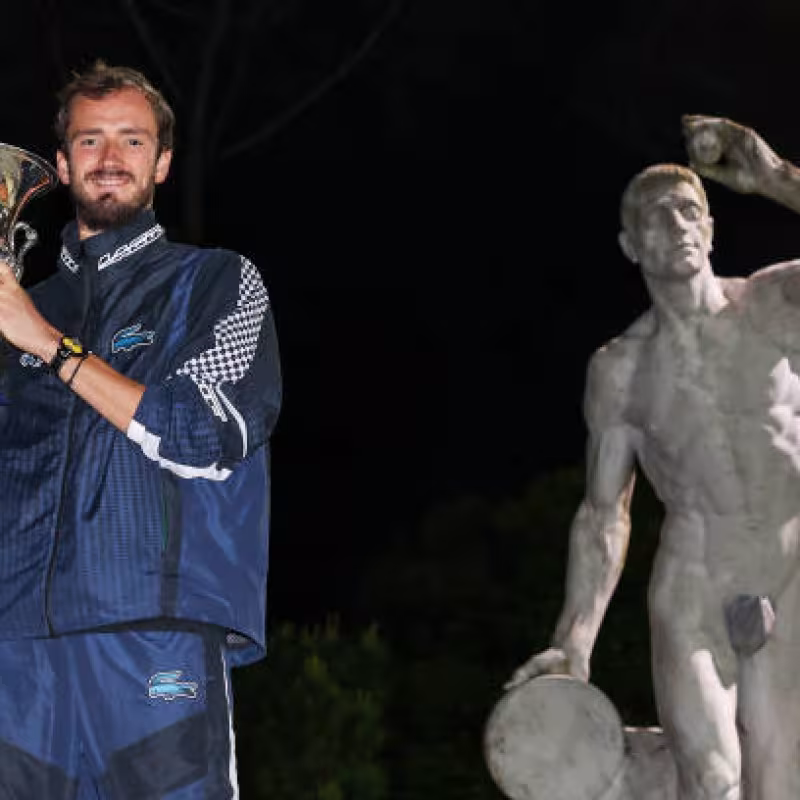 Daniil Medvedev, conclusiones del ATP Roma 2023. Foto: gettyimages