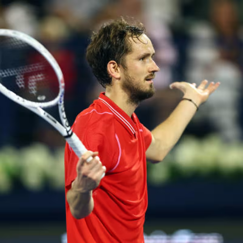 Daniil Medvedev, declaraciones campeón en ATP Dubái 2023. Foto: gettyimages