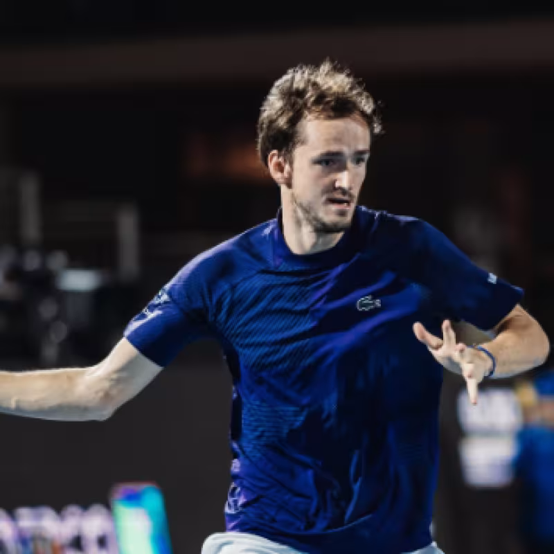 Medvedev: "Espero mostrar un buen tenis"
