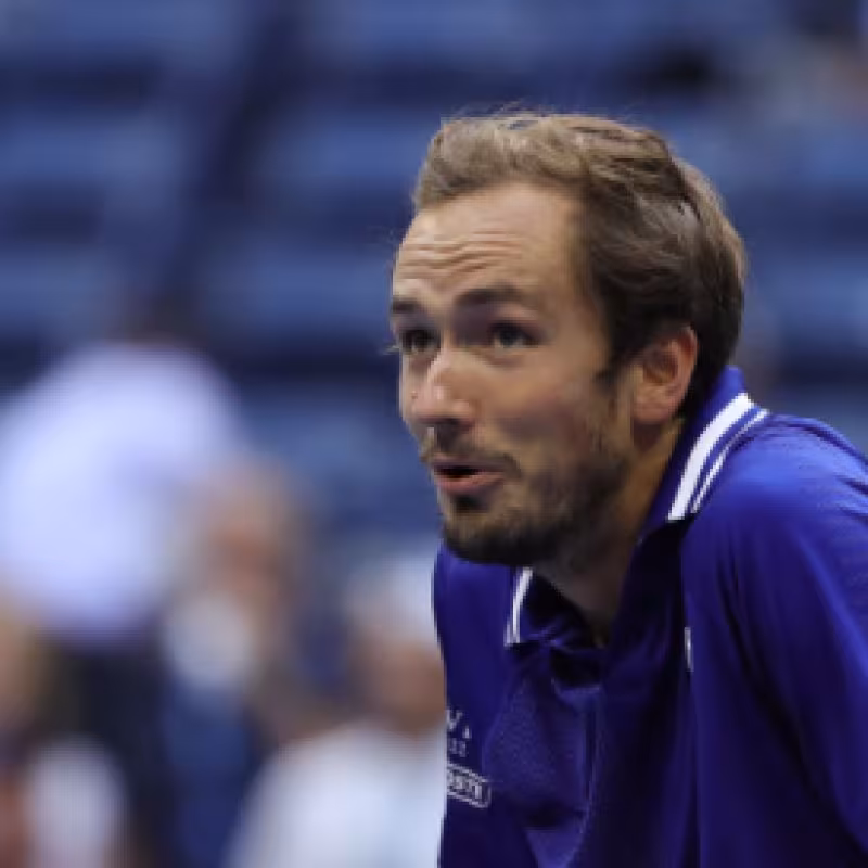El curioso sparring de Daniil Medvedev antes de la final del US Open 2021