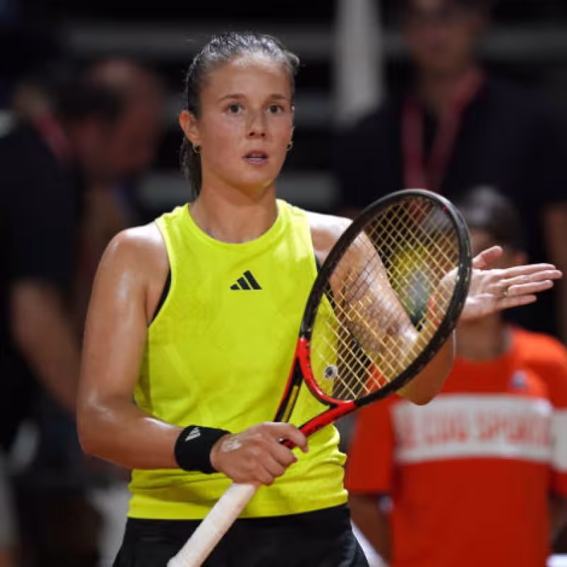 Daria Kasatkina en el WTA de Palermo 2023. Foto: getty