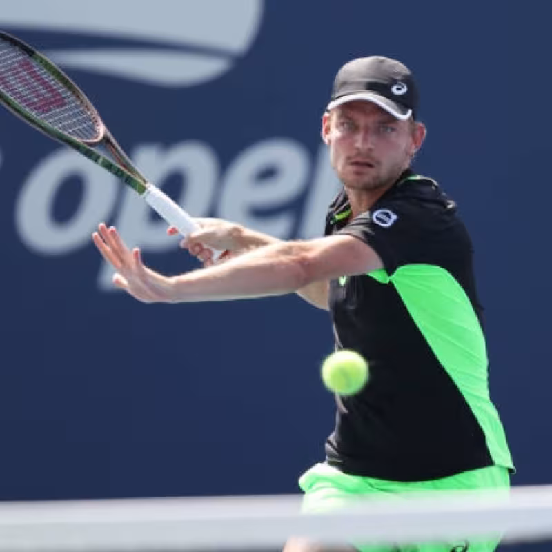 David Goffin:  "Sabía que contra Rafa tenía que jugar muy ofensivo"