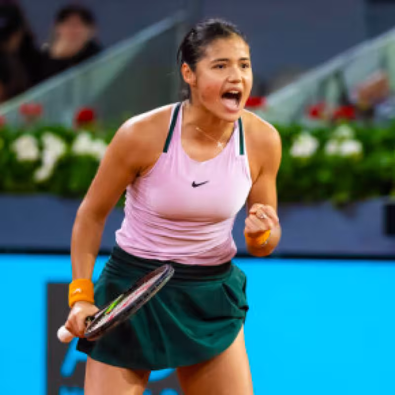 Raducanu: "Estoy tomando las decisiones correctas". Foto: Getty
