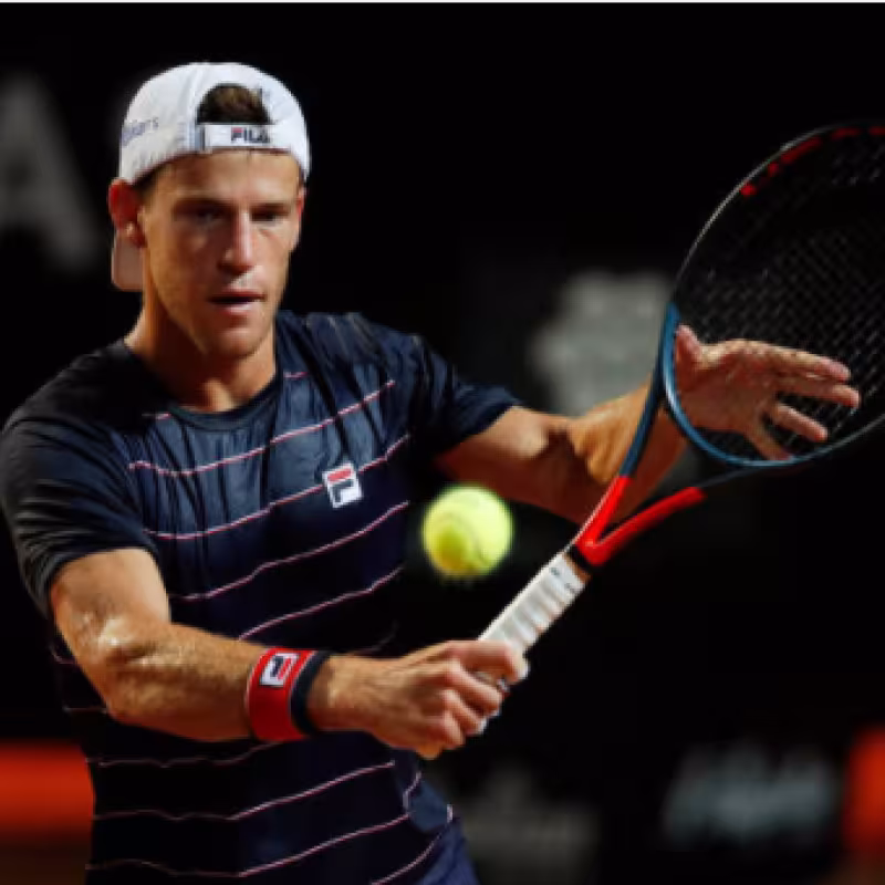 Diego Schwartzman y su confianza al ganar a Nadal. Foto: gettyimages