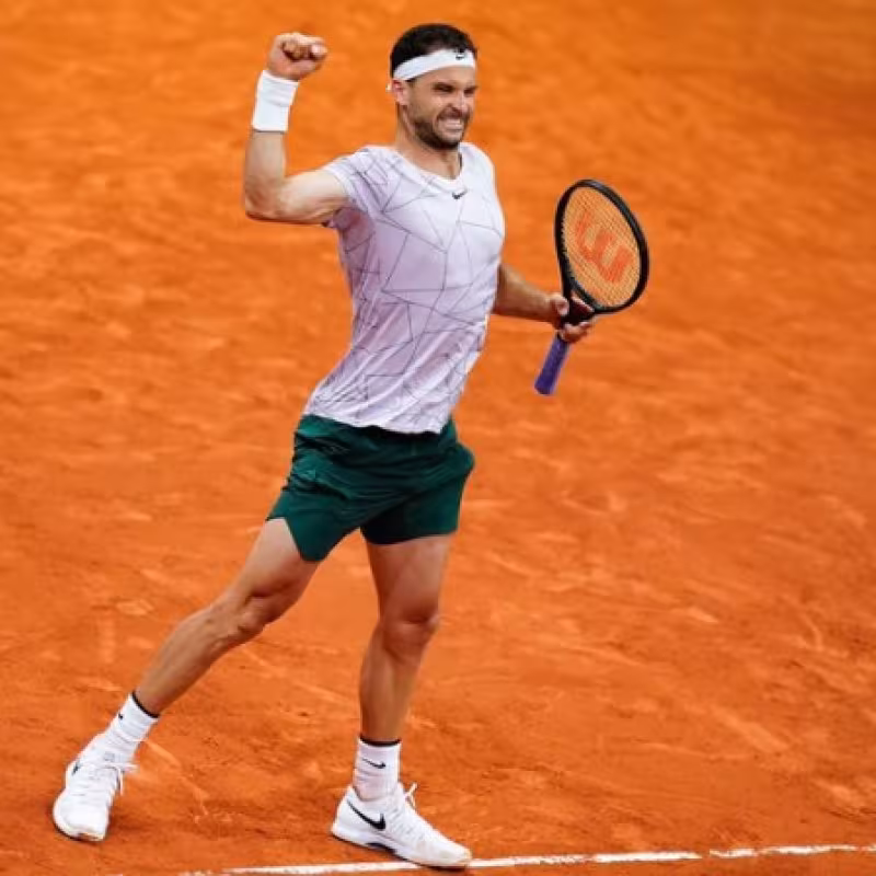 Sharapova y Dimitrov se 'reencuentran' en antena con una divertida conversación