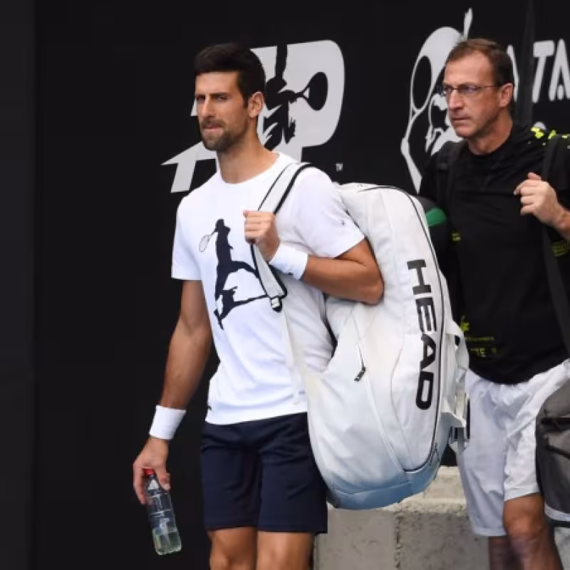 Djokovic y un importante cambio en su equipo de trabajo